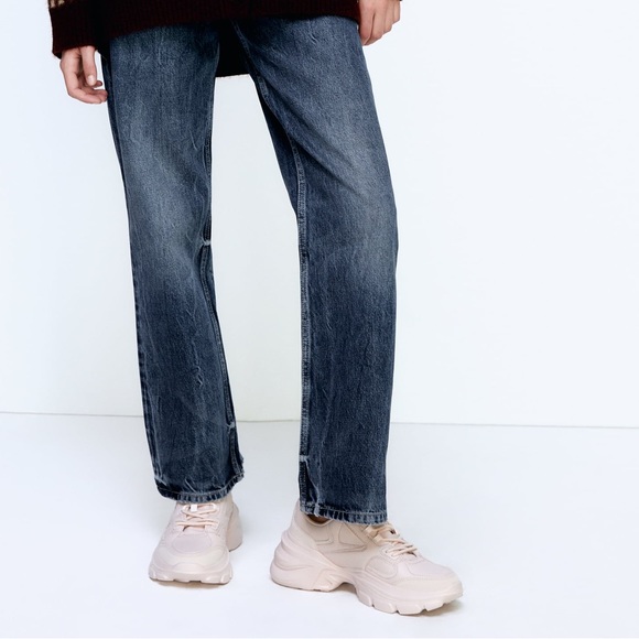 Zara SOLID COLOR SNEAKERS - Picture 3 of 6